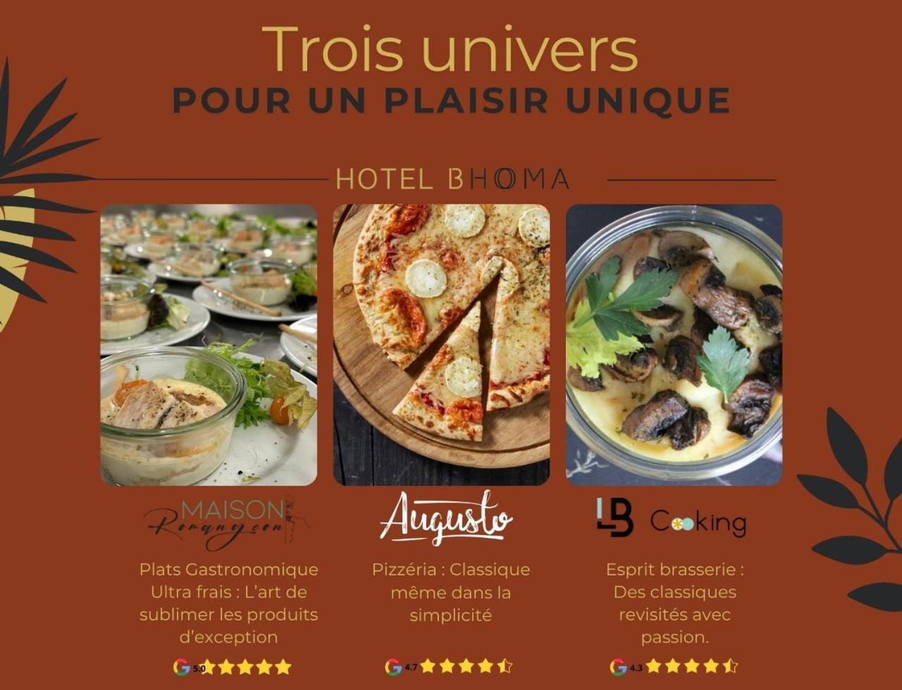 Bhoma Bourges - Hotel & Restaurant ภายนอก รูปภาพ